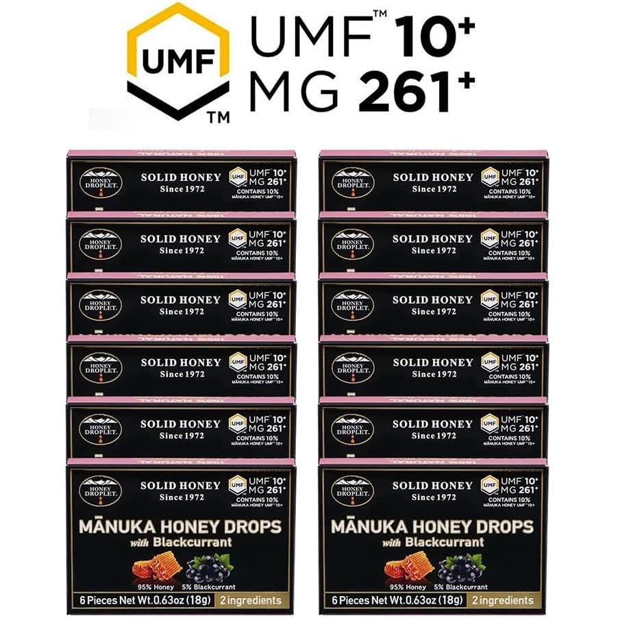 Gotas de Miel Manuka Gota de Miel UMF10+ Sabor Grosella Negra