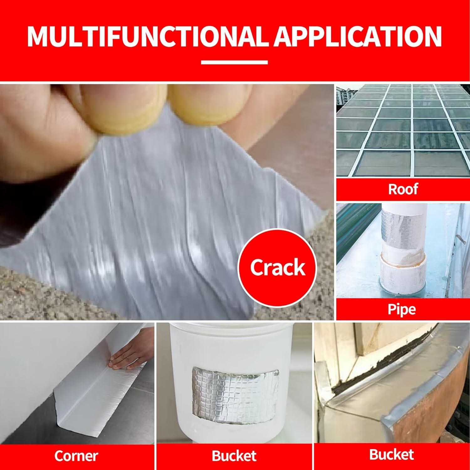 Cinta Butílica Impermeable TAPEBEAR 5cm x 4.88m Alta Resistencia