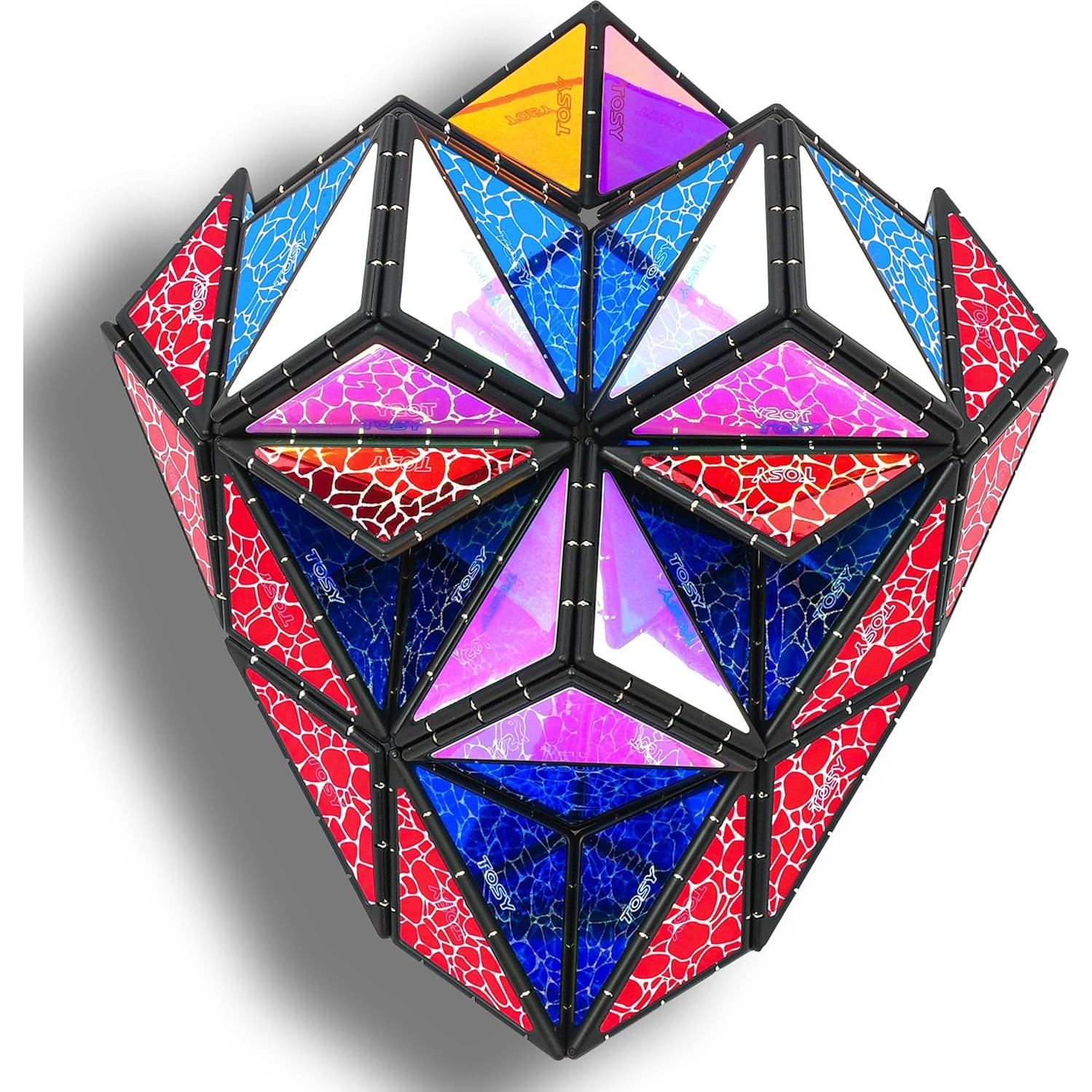 TOSY Magnet Pyramid - Juguete Magnético 4 Piezas Creativo