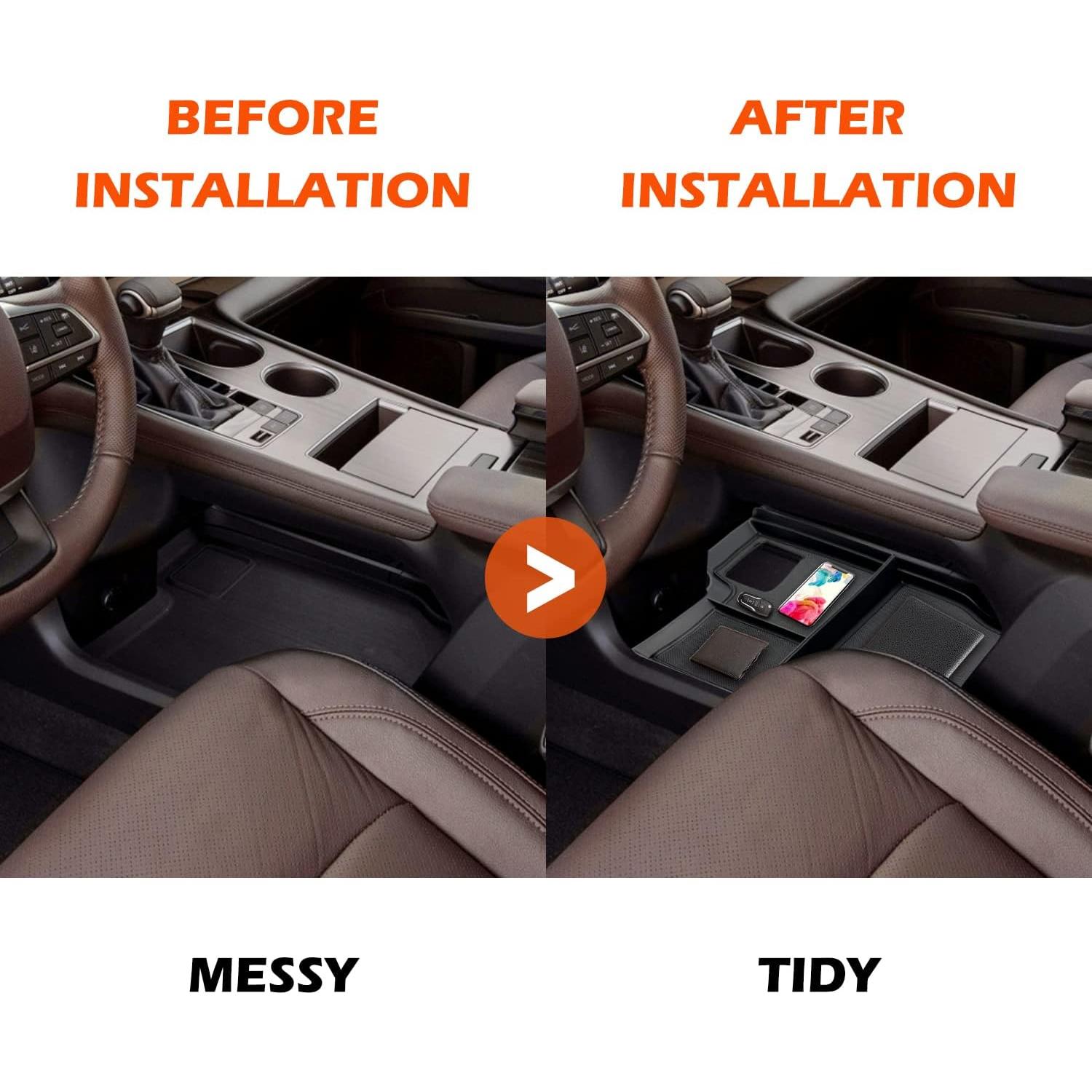 Organizador de Consola Central JOJOMARK para Toyota Sienna 2021-2025