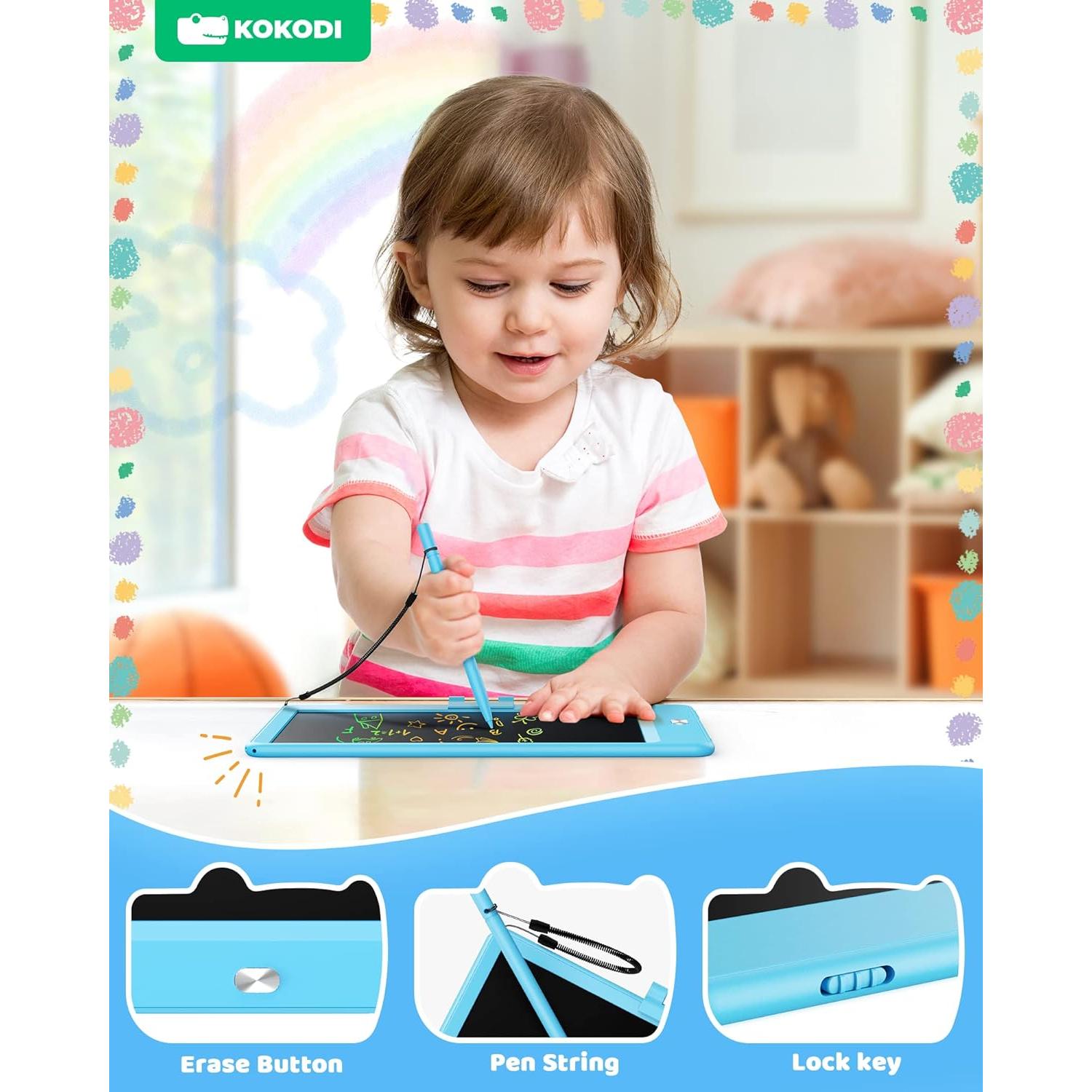 Tableta de Escritura LCD KOKODI 10" Colorida para Niños