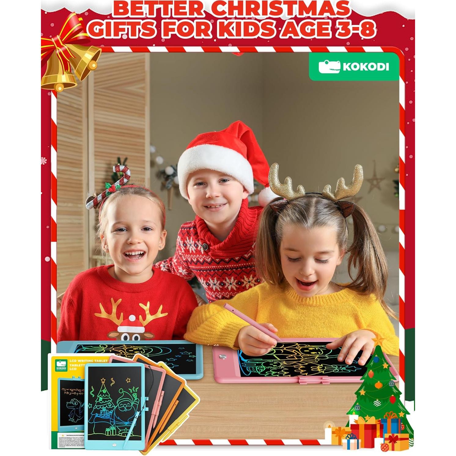 Tableta de Escritura LCD KOKODI 10" Colorida para Niños