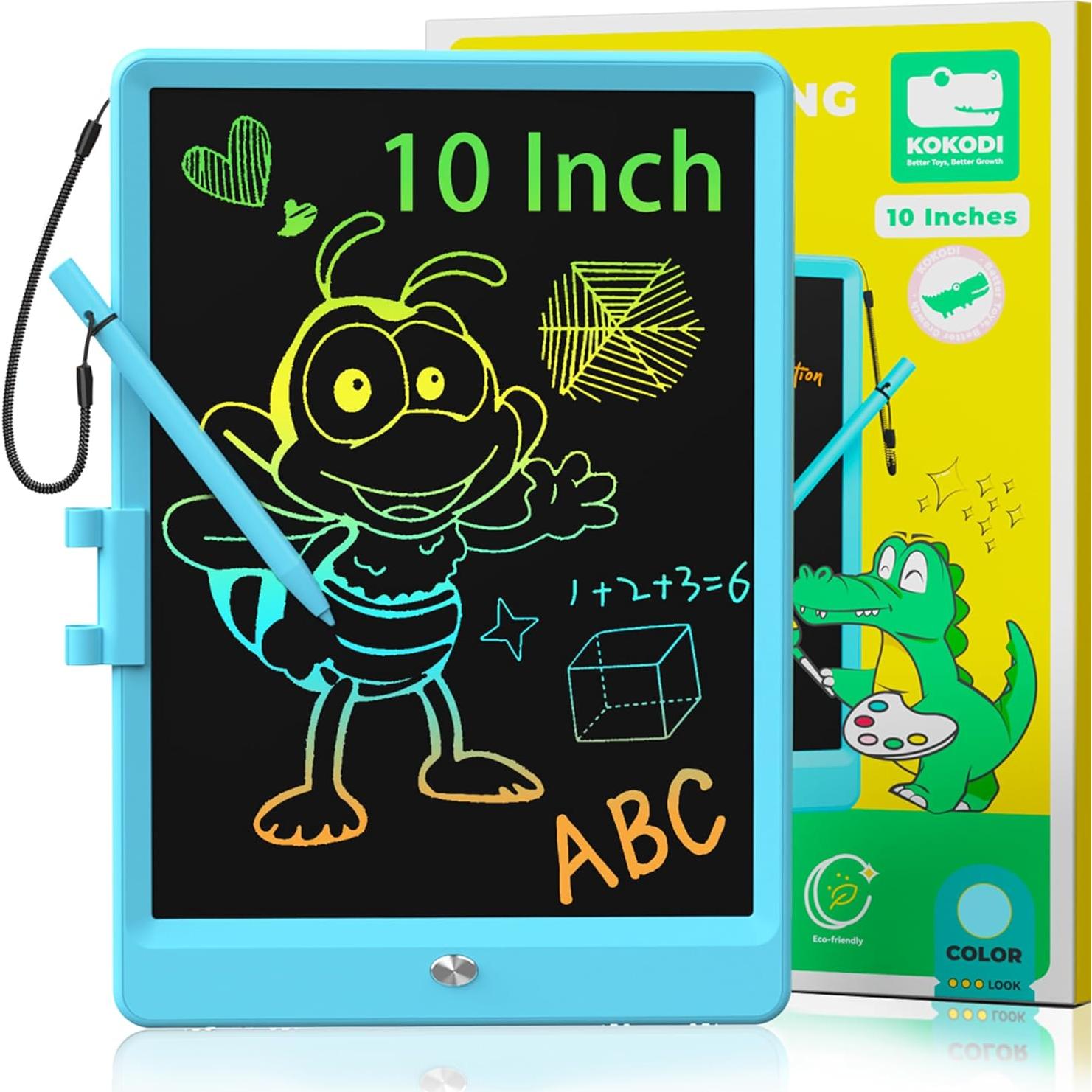 Tableta de Escritura LCD KOKODI 10" Colorida para Niños
