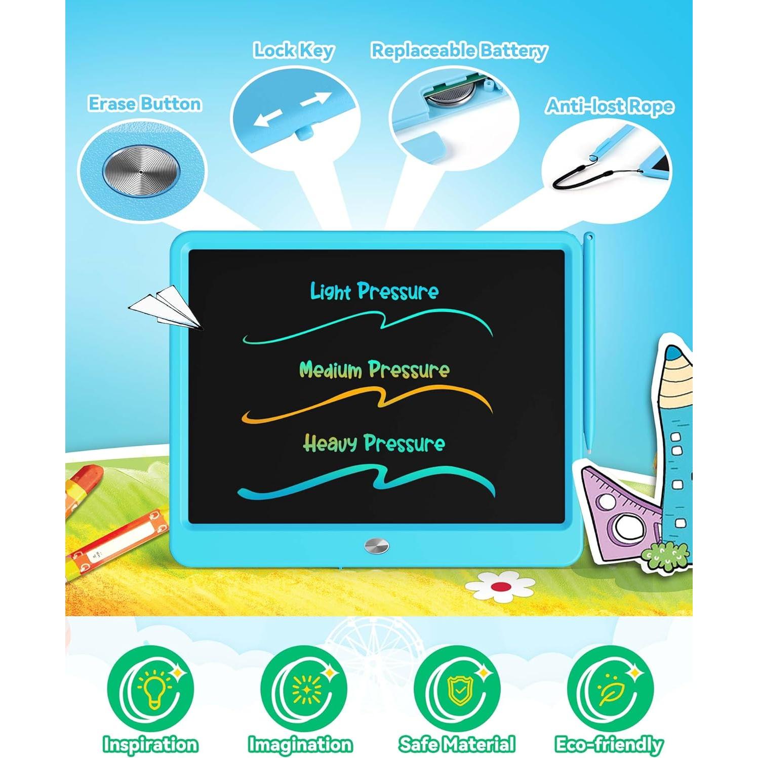 KOKODI Tableta de Escritura LCD 40.6 cm Colorida para Niños