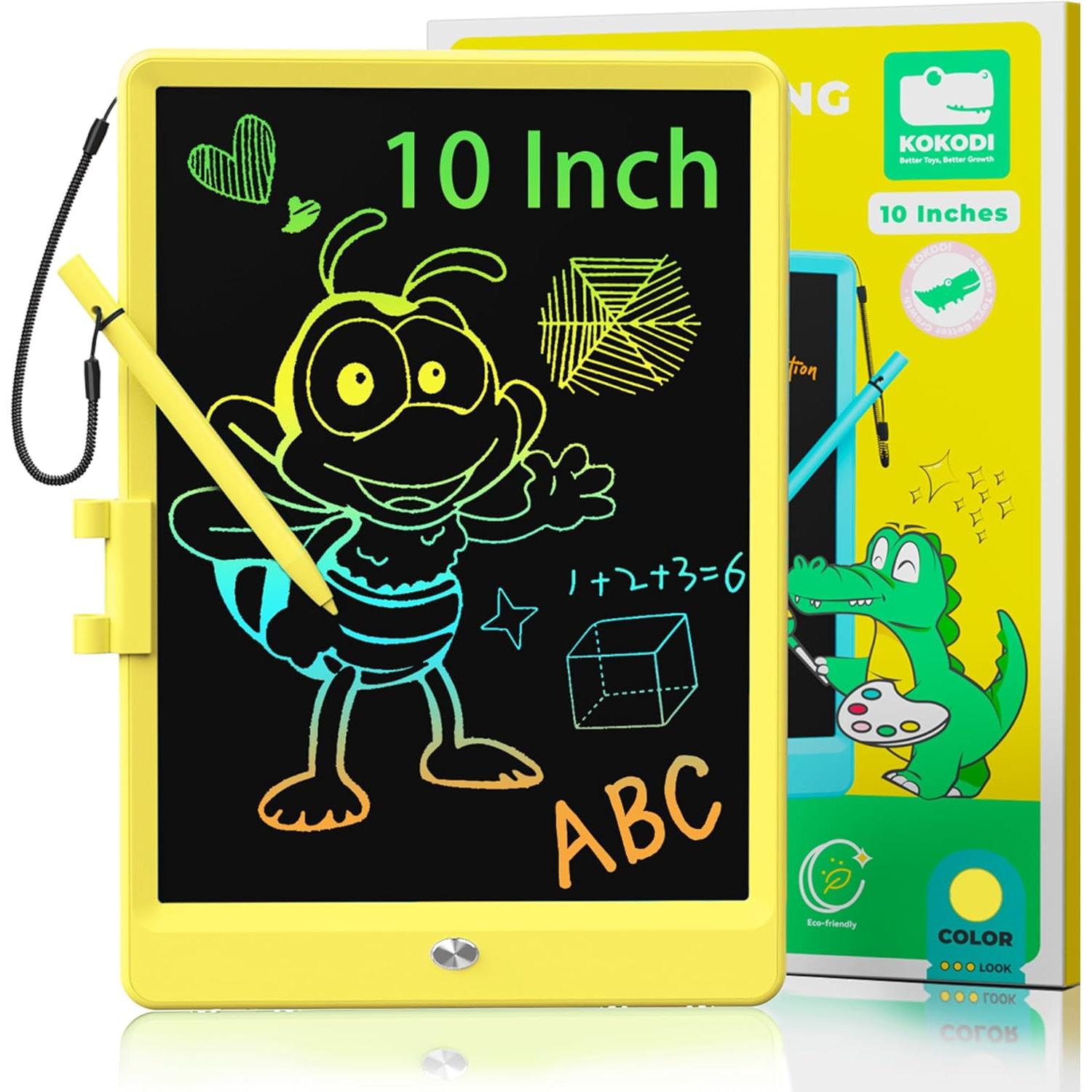 KOKODI Tableta de Escritura LCD 10" Colorida para Niños