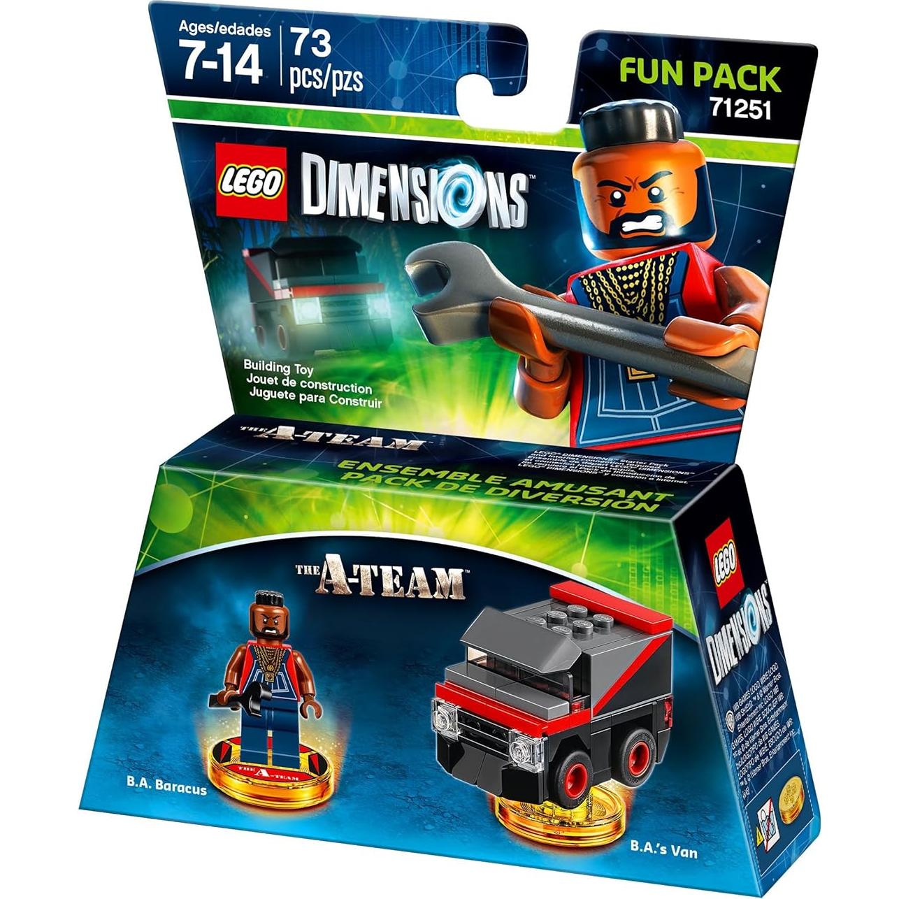 LEGO Dimensions - Warner A-Team B.A. Baracus 3 en 1