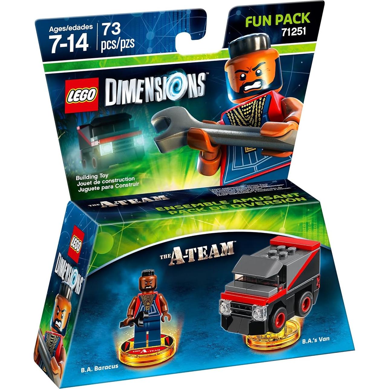 LEGO Dimensions - Warner A-Team B.A. Baracus 3 en 1