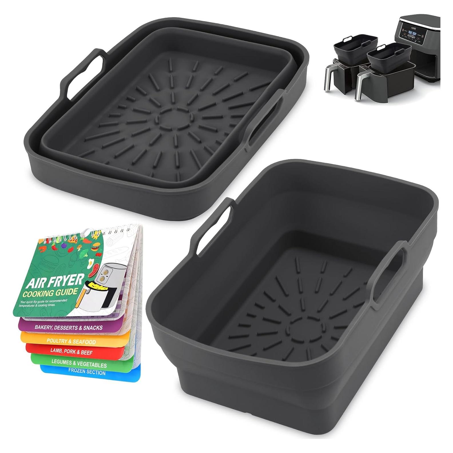 Forros de Silicona Reutilizables para Freidora de Aire 8-10 QT