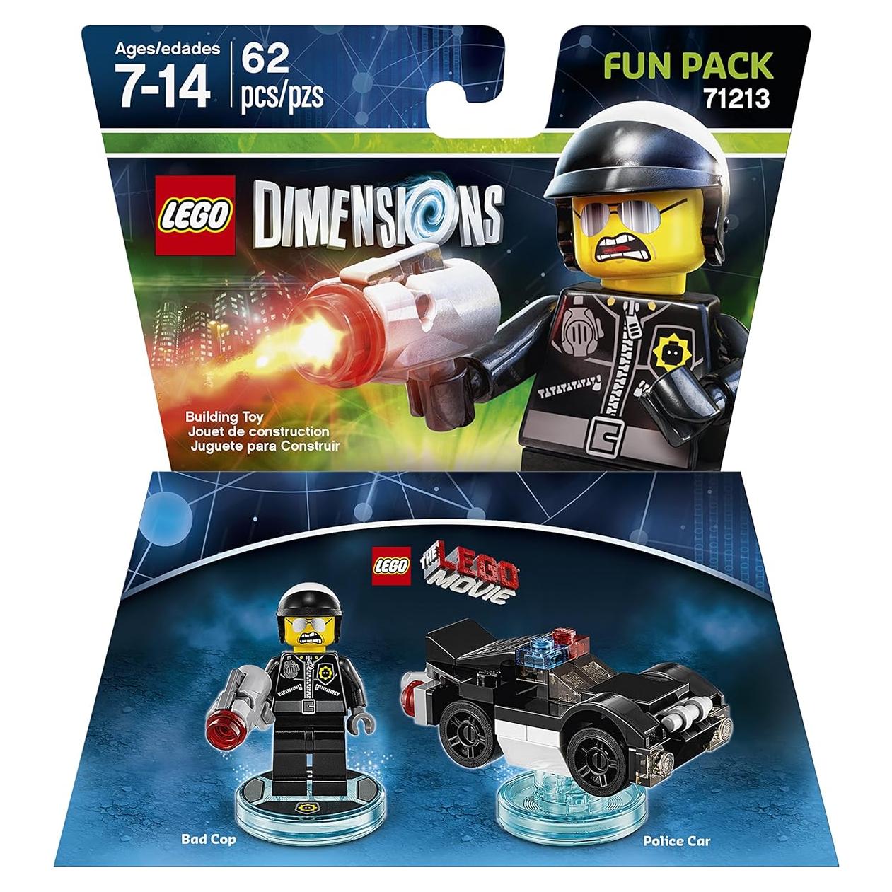 Paquete Divertido Bad Cop LEGO Movie - 14x1x21 cm