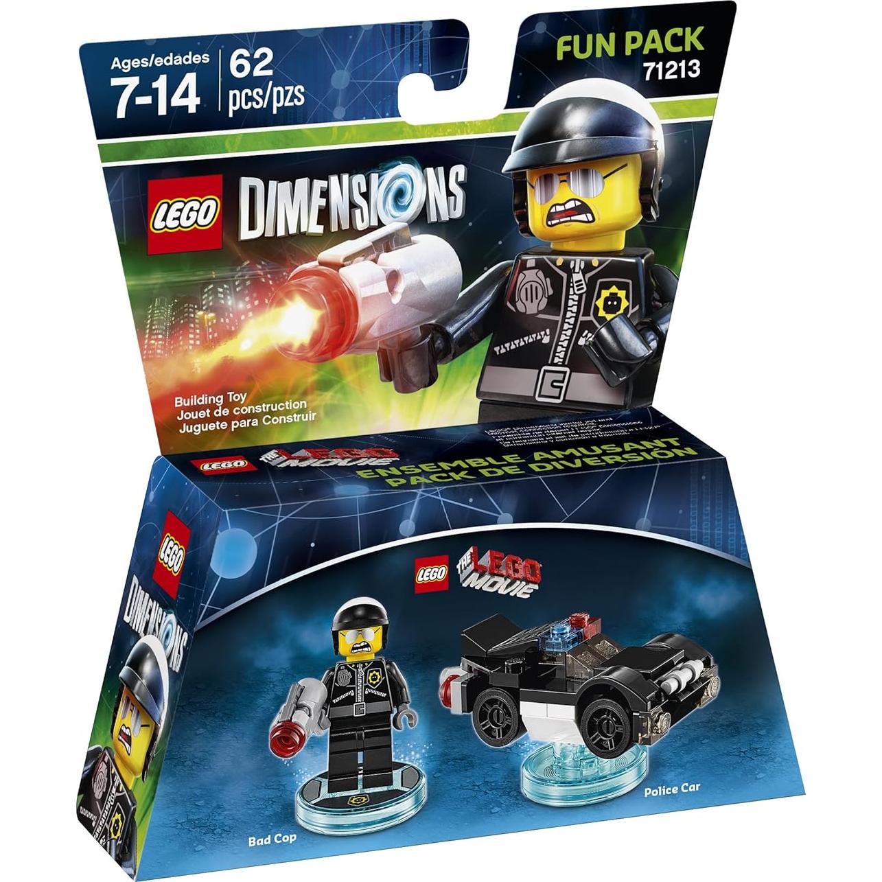 Paquete Divertido Bad Cop LEGO Movie - 14x1x21 cm