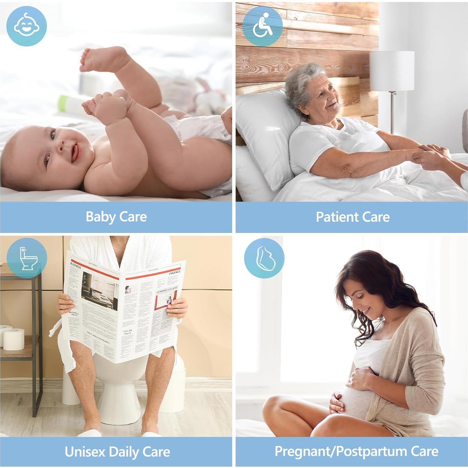 Bidet Portátil SPACEREST 360ml Recargable para Viajes