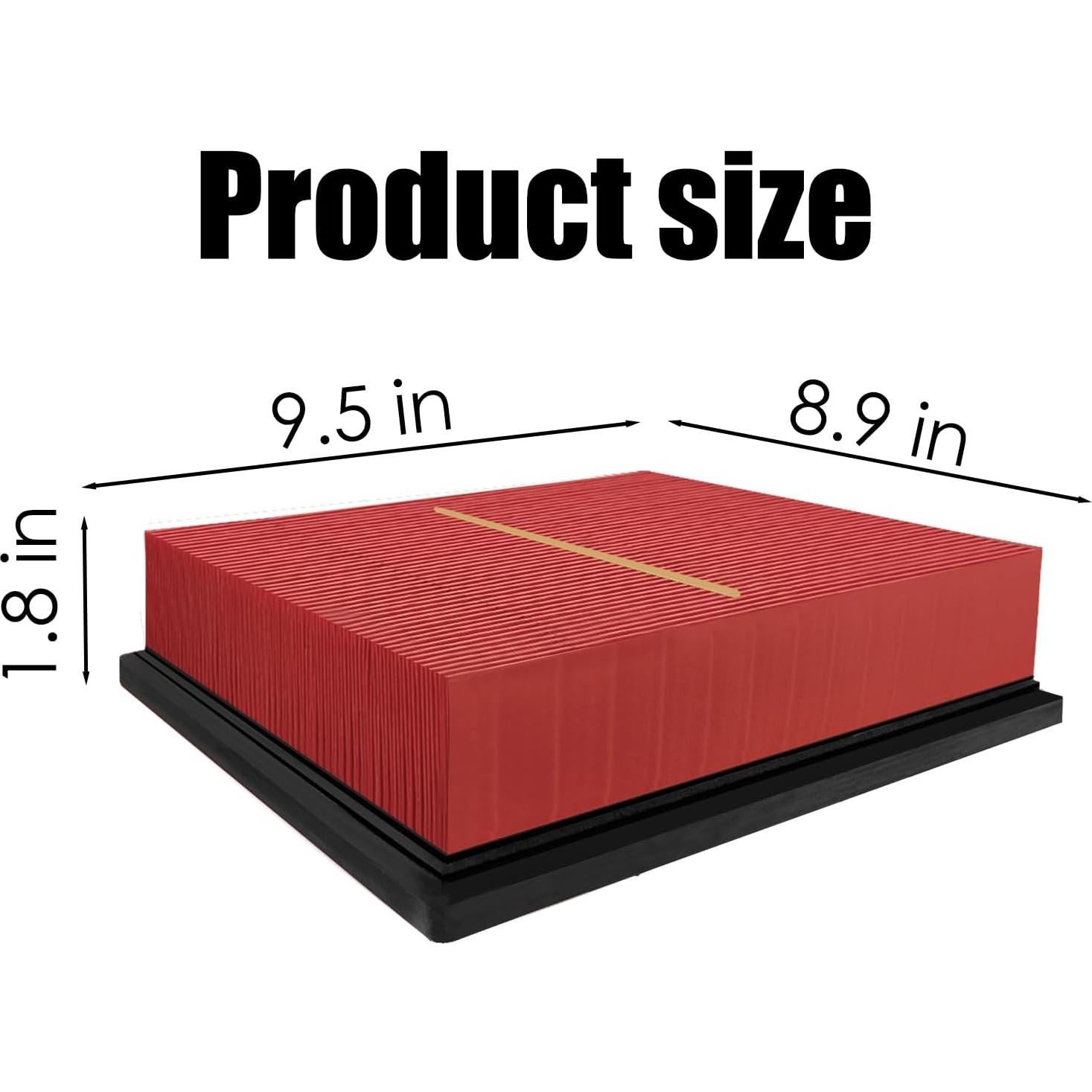 Filtro de Aire del Motor Nerans CA12377 para Toyota RAV4 2019-2023