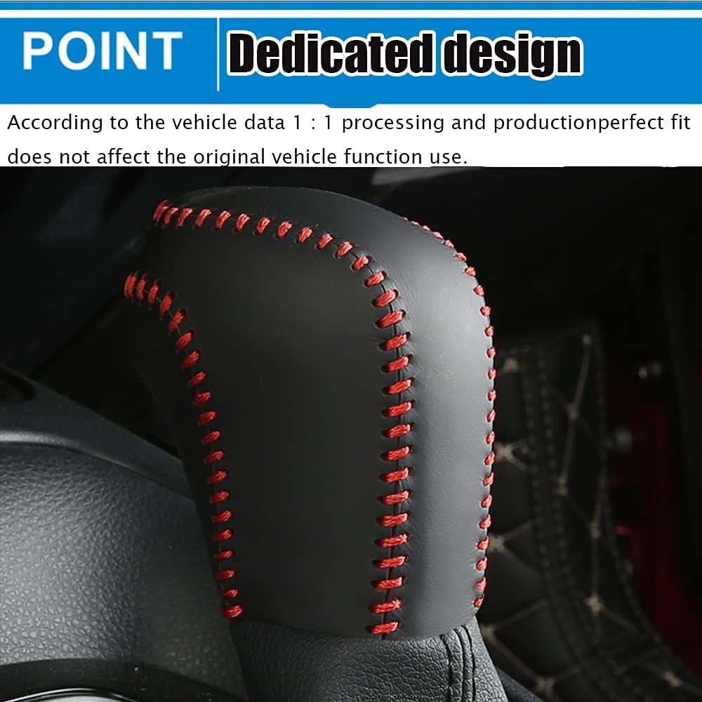 Cubierta de Palanca de Cambios Great-luck de Cuero para Toyota