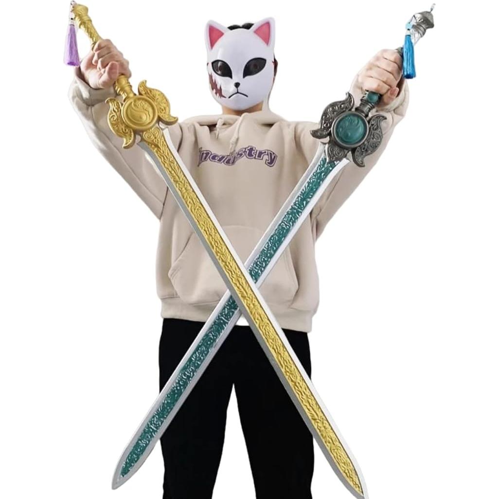 Espada de Cosplay Damdos Naraka Bladepoint 100 cm Espuma PU