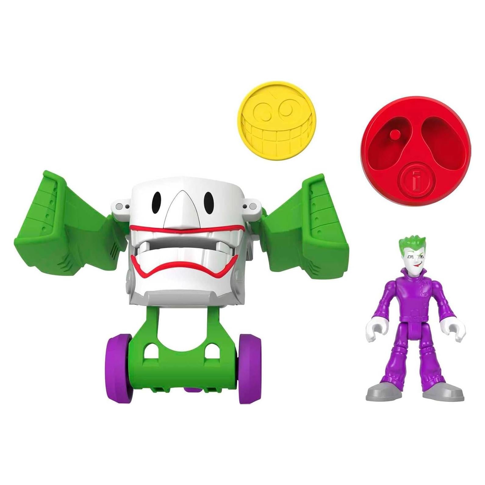 Fisher-Price Imaginext Joker y Laff Mobile 2 en 1
