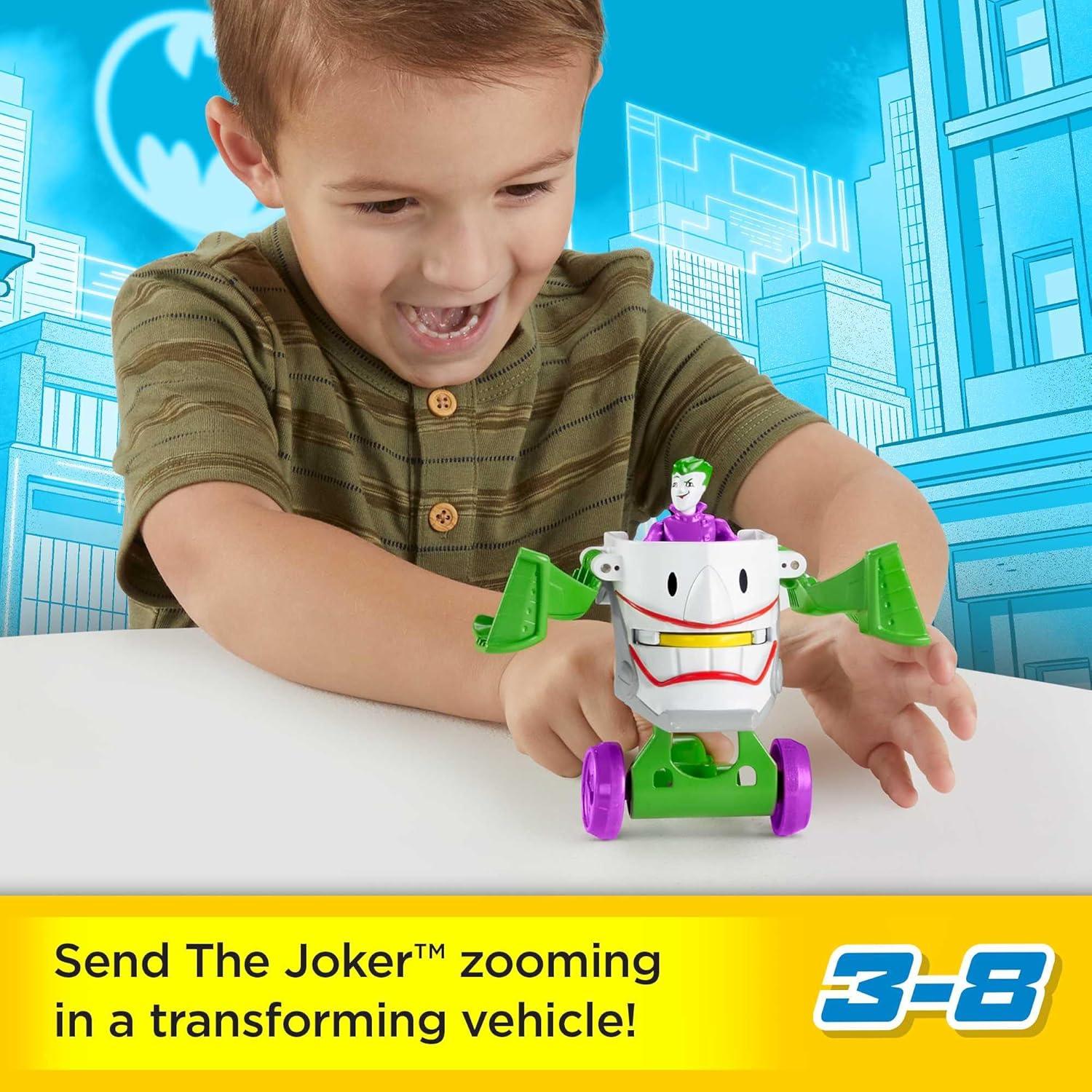 Fisher-Price Imaginext Joker y Laff Mobile 2 en 1