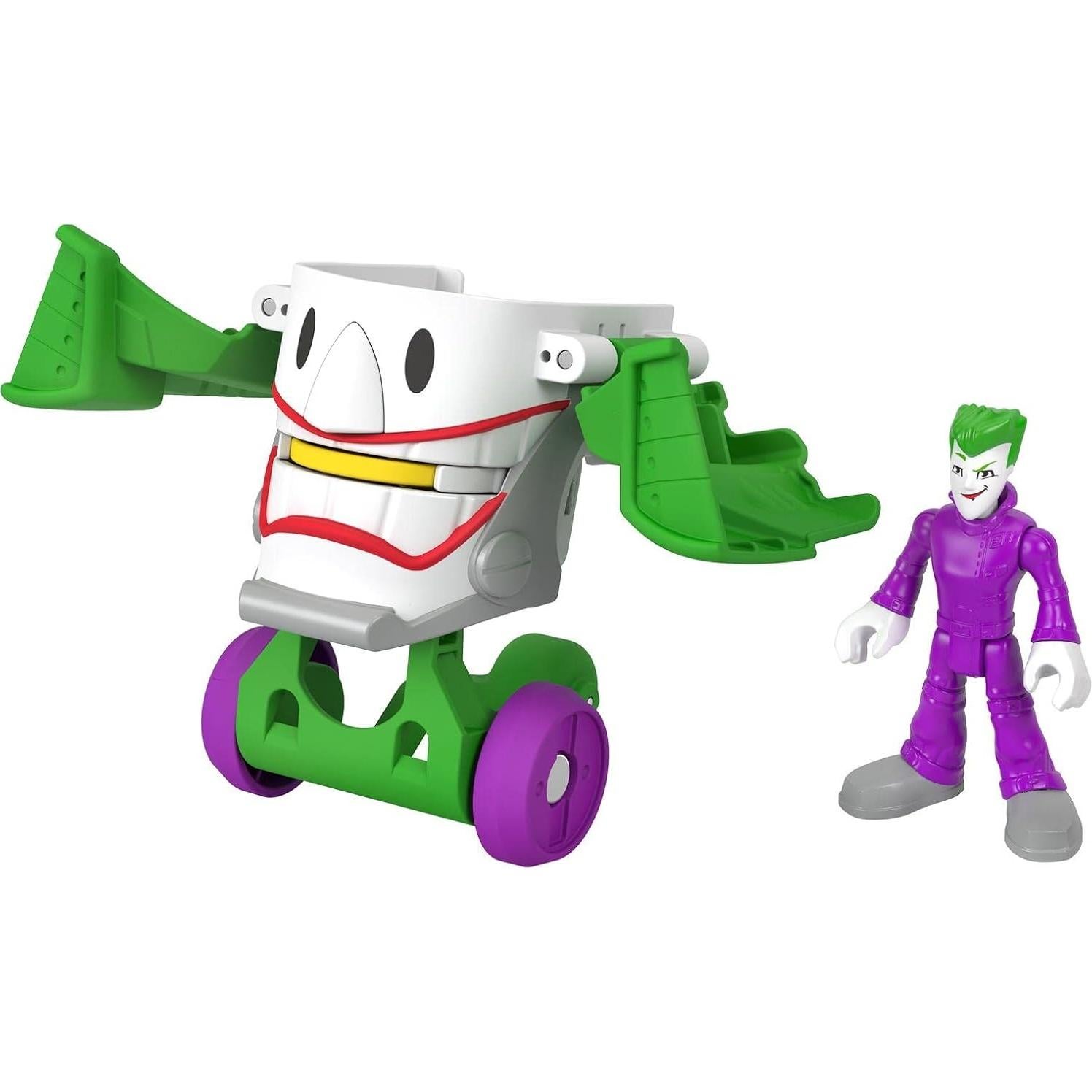 Fisher-Price Imaginext Joker y Laff Mobile 2 en 1