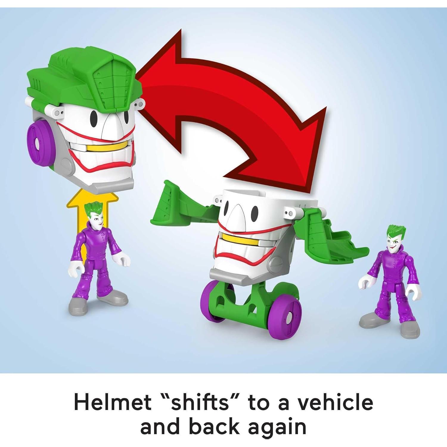Fisher-Price Imaginext Joker y Laff Mobile 2 en 1
