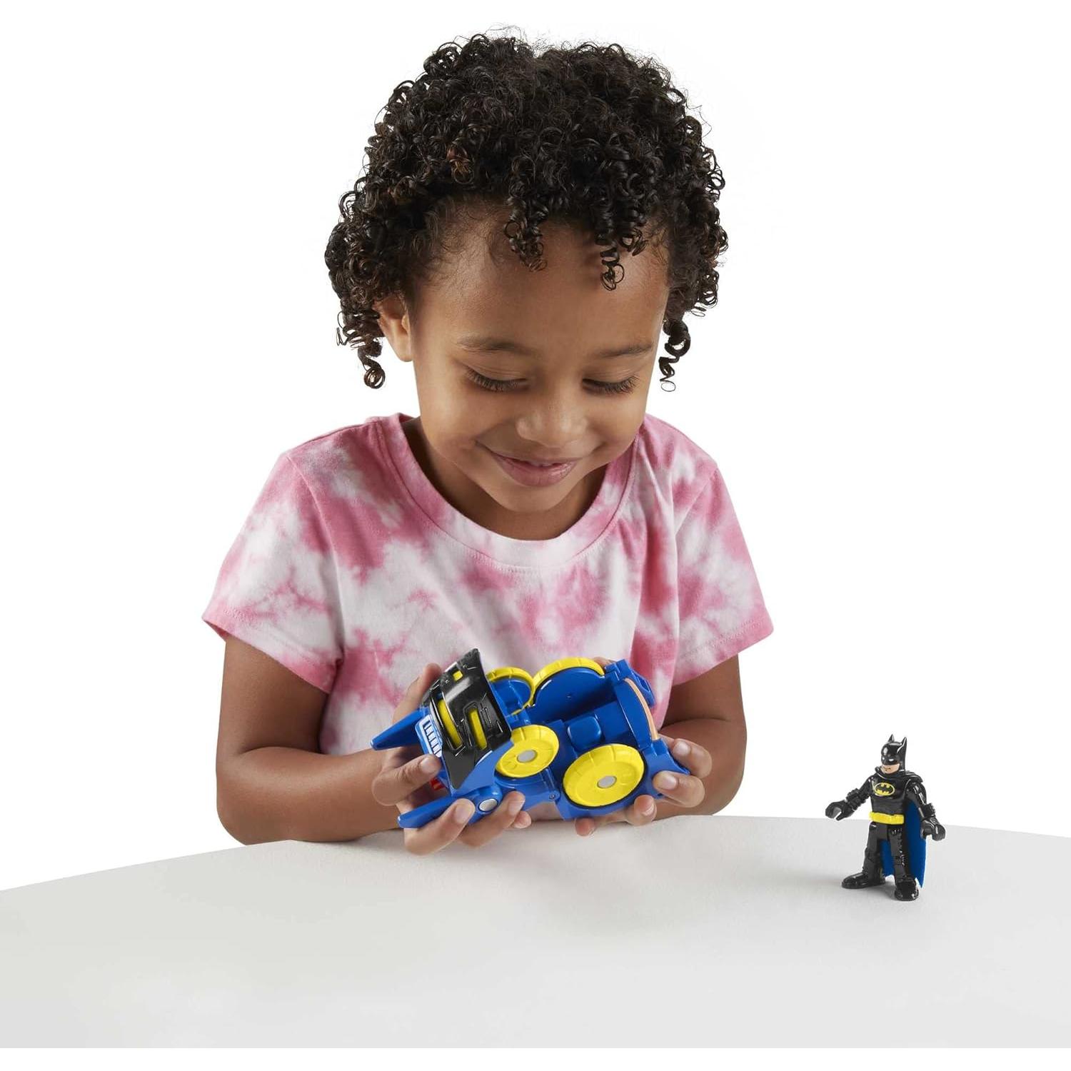 Fisher-Price Batmobile Transformable y Figura Batman 3+