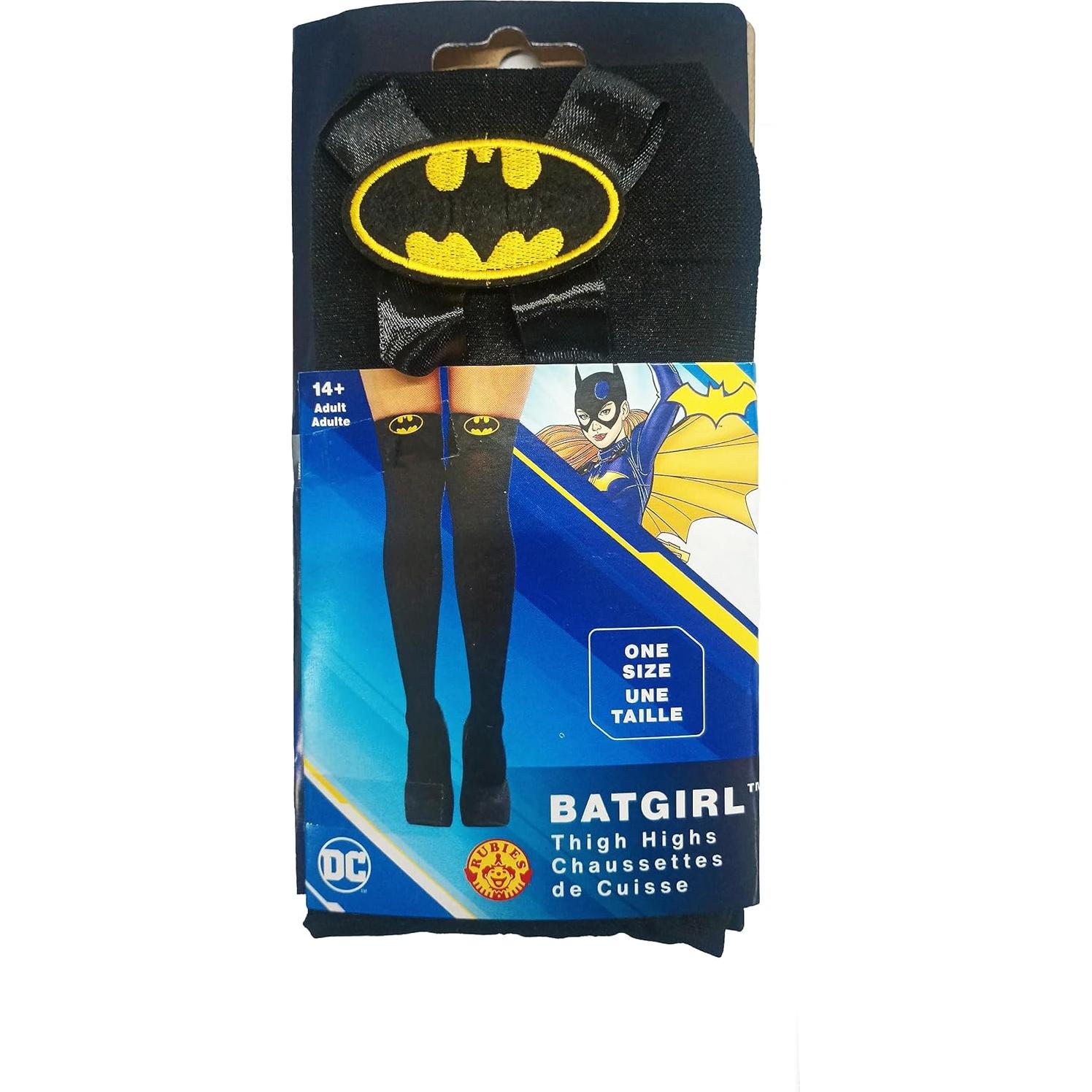 Medias Altas Batgirl Rubie's Costume Co - Licencia Oficial DC