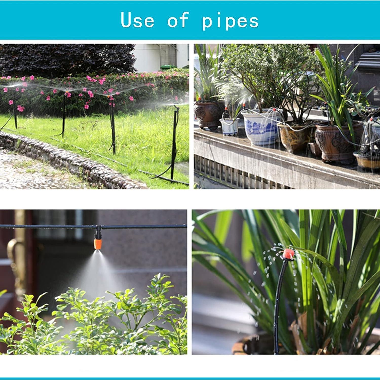 Kit de riego por goteo PRUNkuar 68,58m 159 piezas ajustables