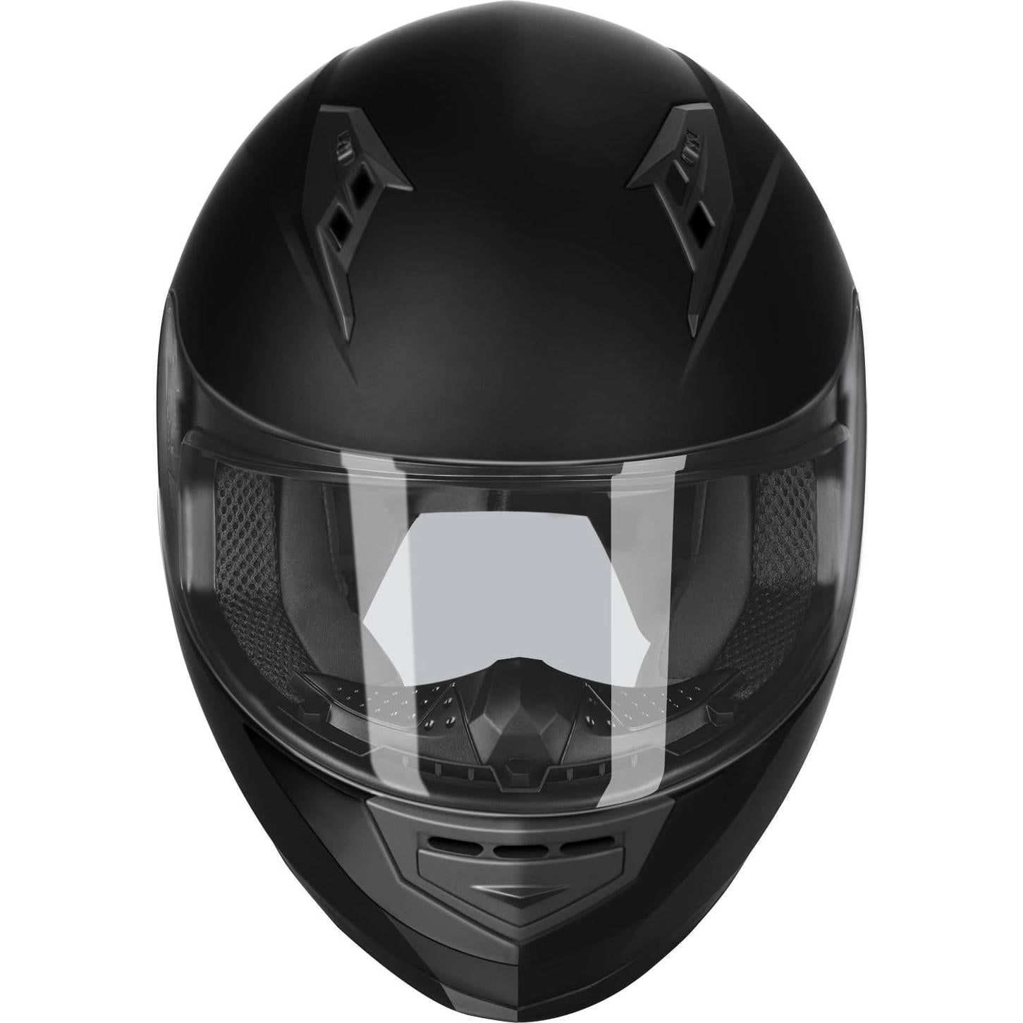 Casco GLX GX11 Integral Negro Mate Grande - Aprobado DOT