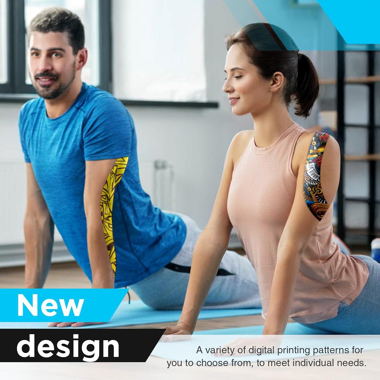 Cinta Kinesiológica CINTA OK Hipoalergénica 2 Rollos Cebra