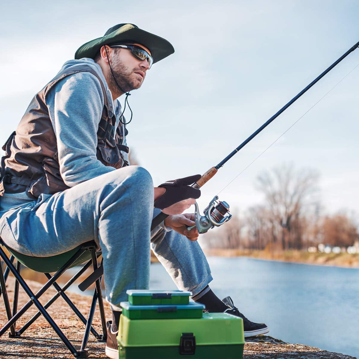 Guante de Pesca Profesional Uniwit - Antideslizante, Ajustable