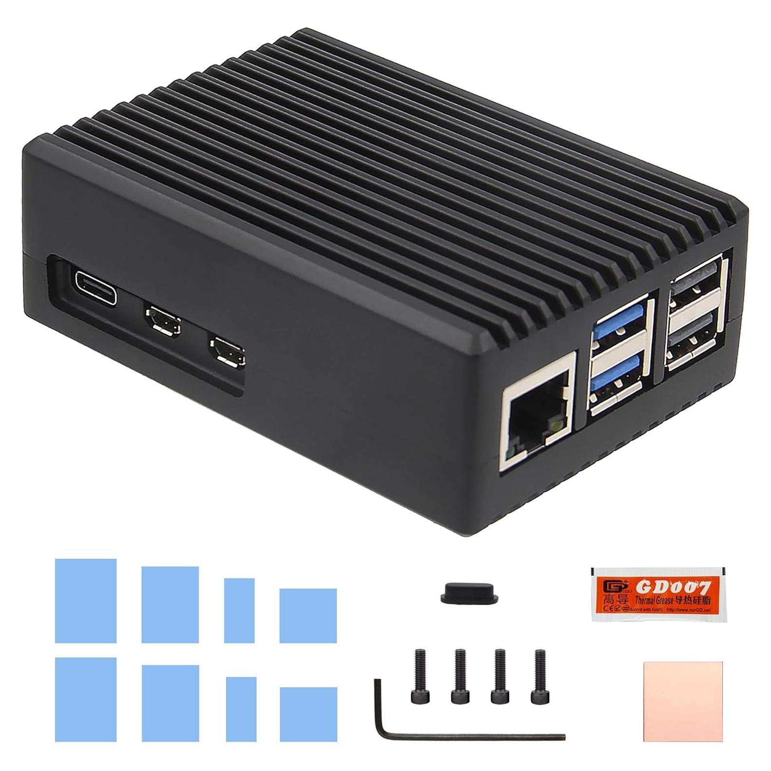 Caja de Enfriamiento Pasivo Geekworm P573 para Raspberry Pi 5