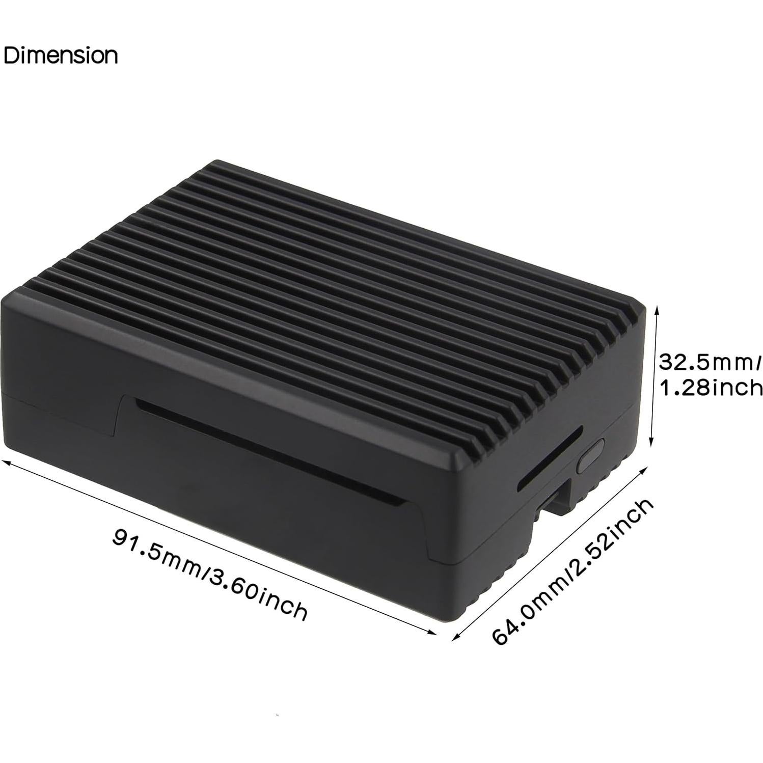 Caja de Enfriamiento Pasivo Geekworm P573 para Raspberry Pi 5