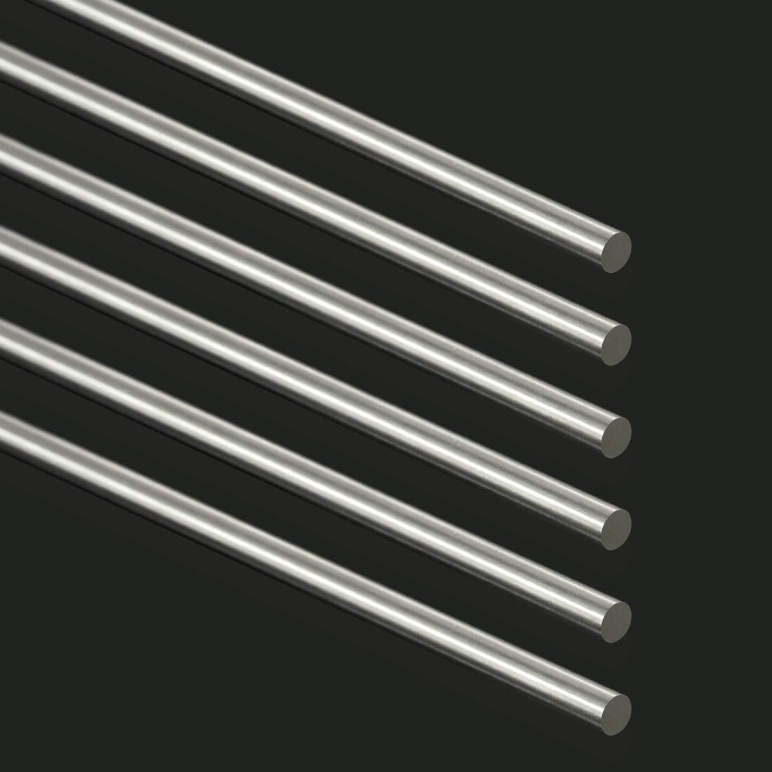 Kit 6 Varillas de Acero Inoxidable Swpeet 3mm x 300mm