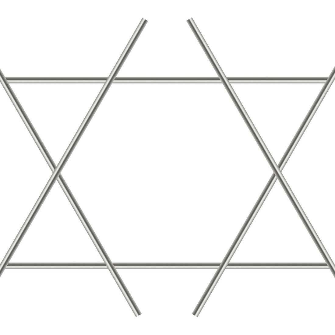 Kit 6 Varillas de Acero Inoxidable Swpeet 3mm x 300mm