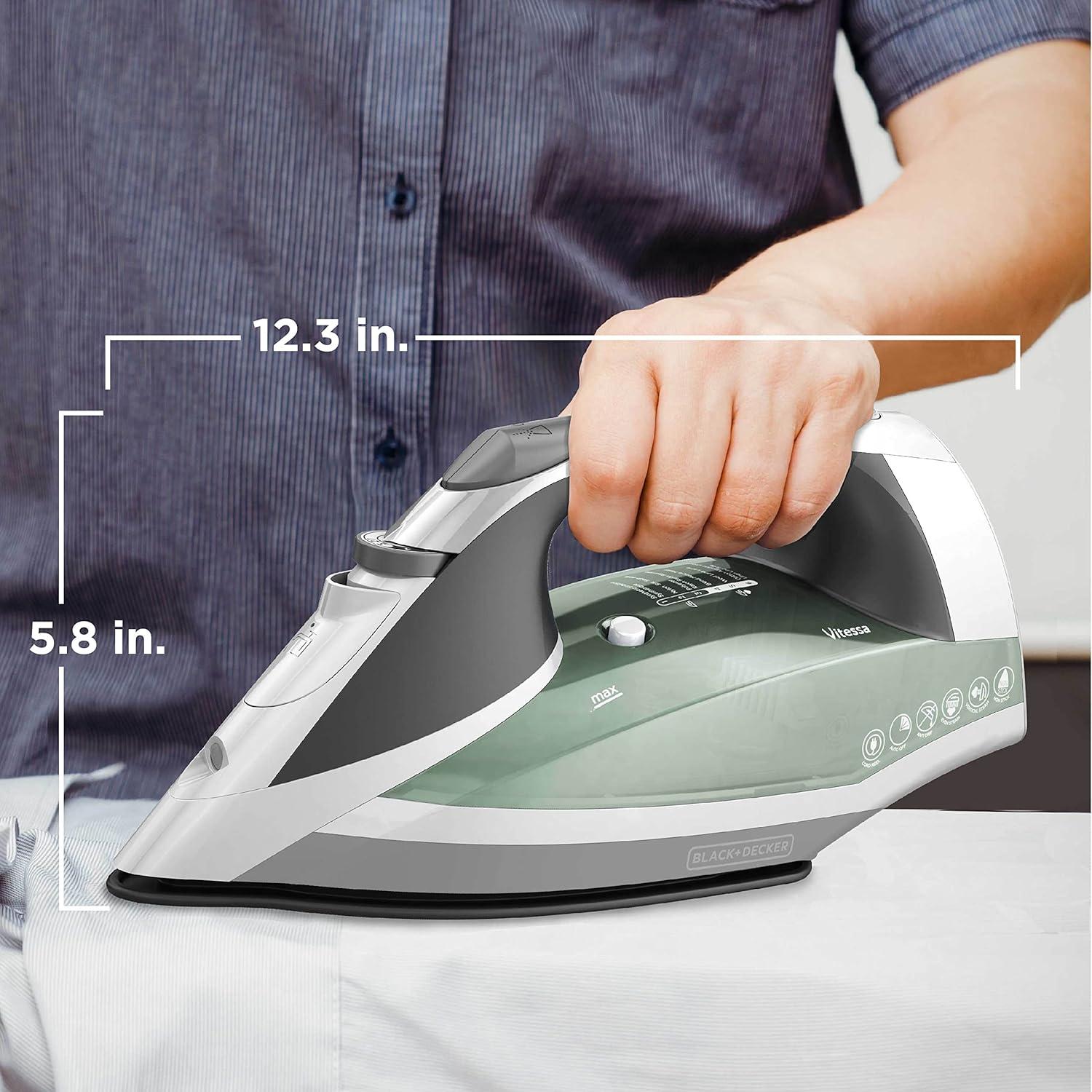 Plancha de Vapor BLACK+DECKER ICR2020 Verde Antiadherente
