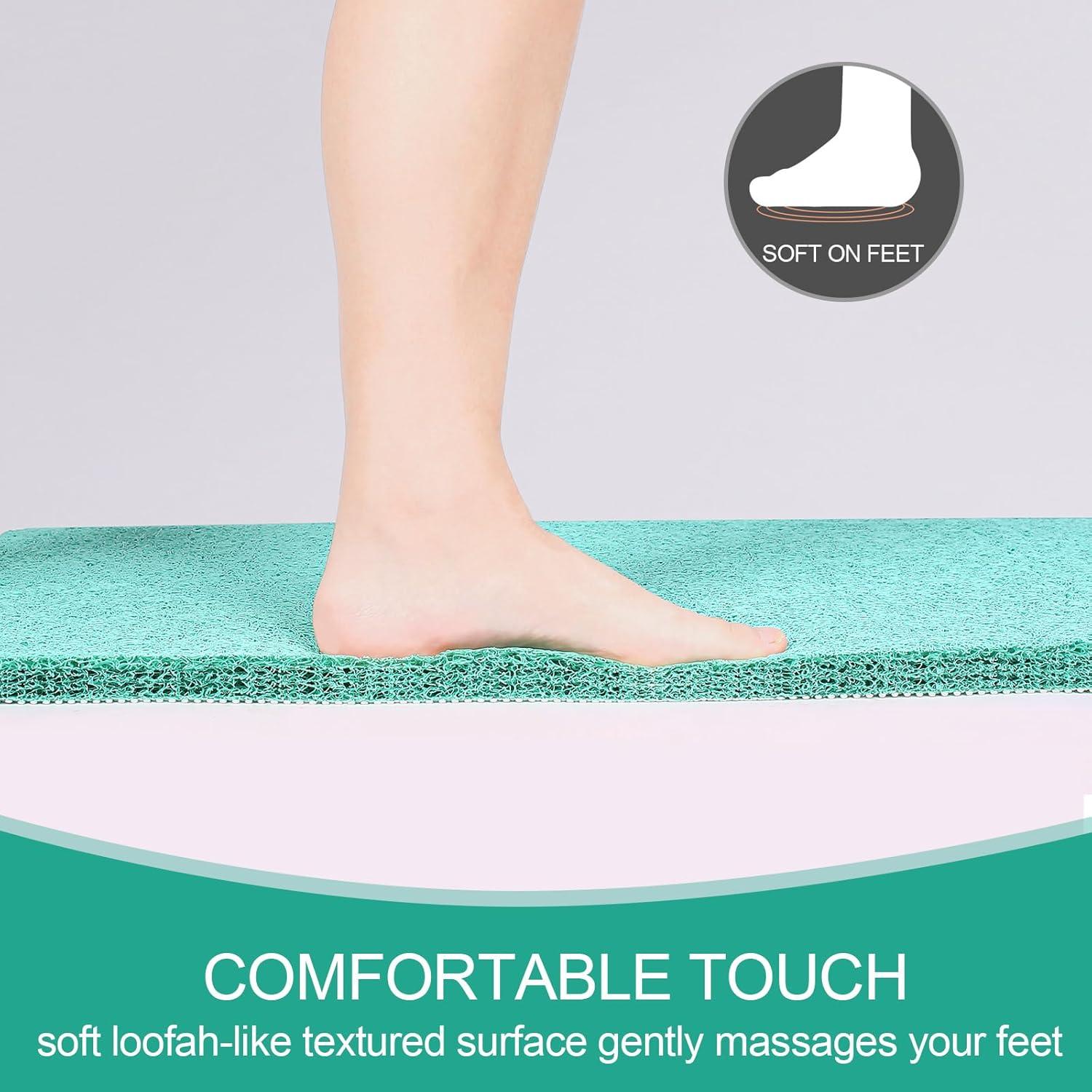 Alfombrilla Antideslizante Joyhalo Aqua 61x43 cm PVC para Ducha