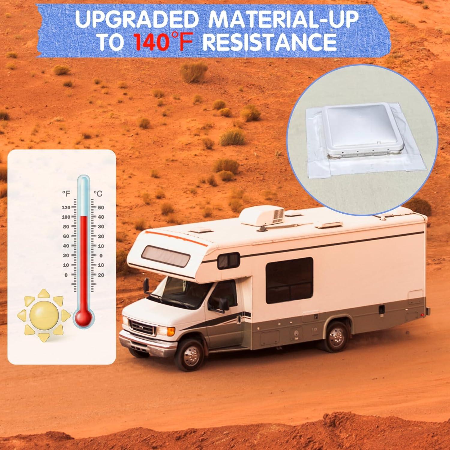 Cinta Selladora para Techo de RV Touranize 5 cm x 15 m Blanca