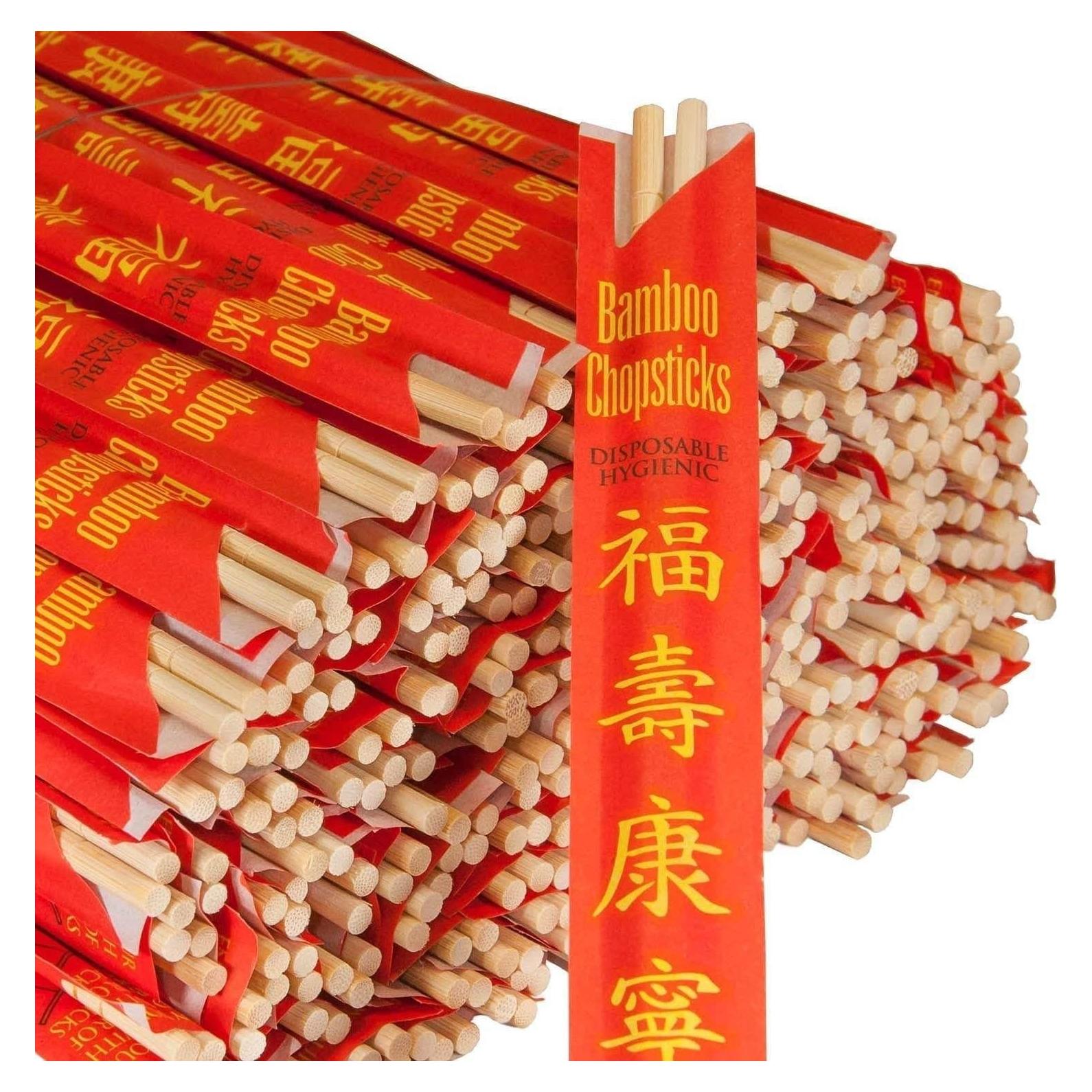 Palillos de Bambú Desechables JapanBargain 100 Pares Higiénicos