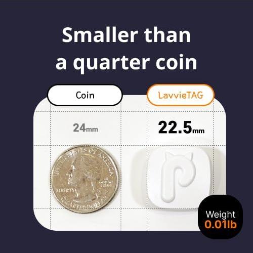 LavvieTAG Reloj Inteligente para Gato PurrSong Análisis de Actividad