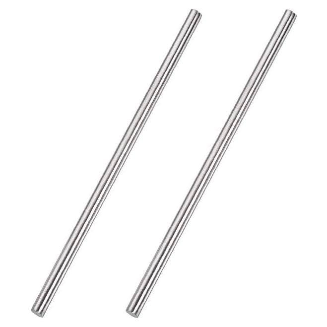 Barra Redonda Sólida de Acero Inoxidable 304 Uxcell 4mm x 100mm - 2pcs