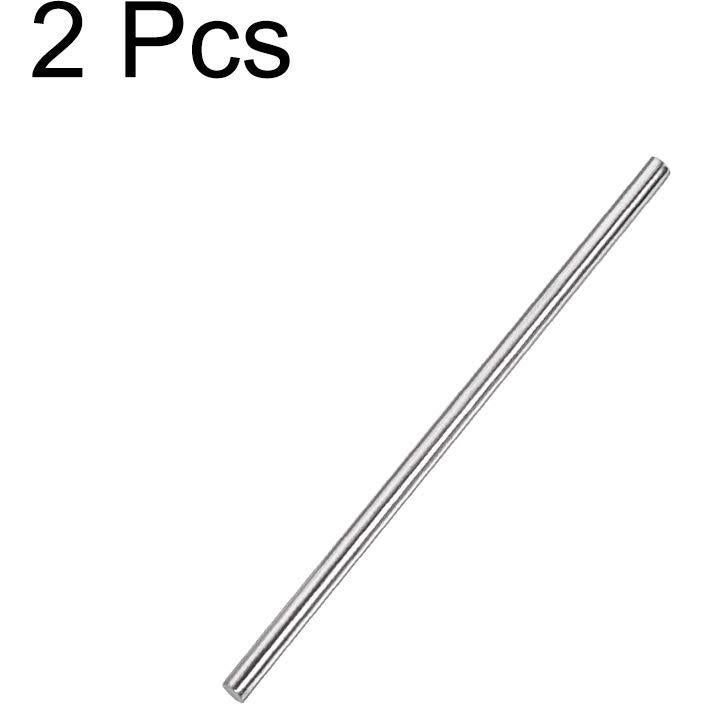 Barra Redonda Sólida de Acero Inoxidable 304 Uxcell 4mm x 100mm - 2pcs