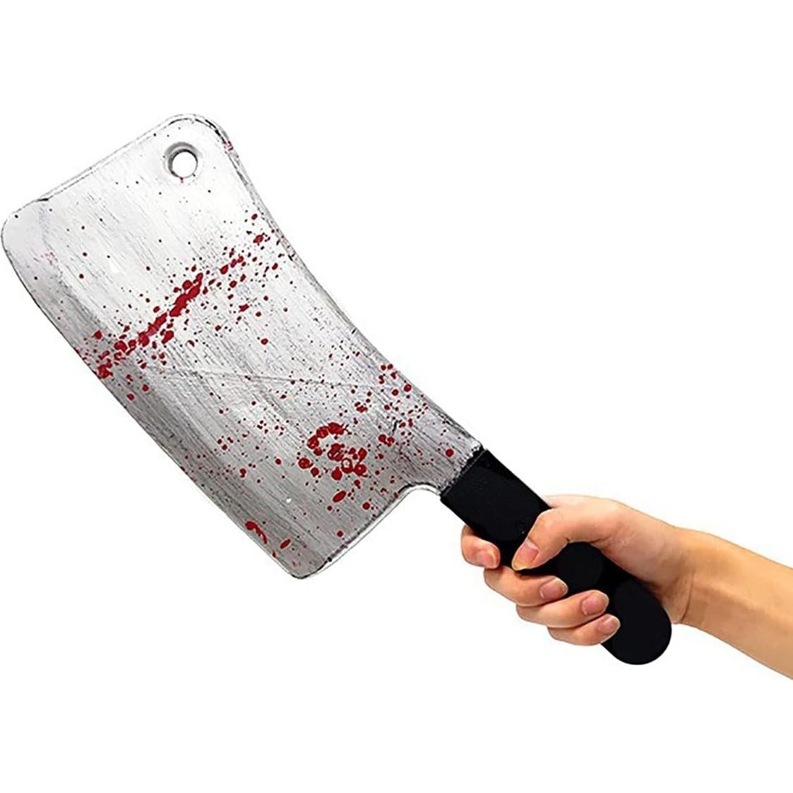 Cuchillo de Carnicero Sangriento Cooplay Juguete Halloween 43.5cm