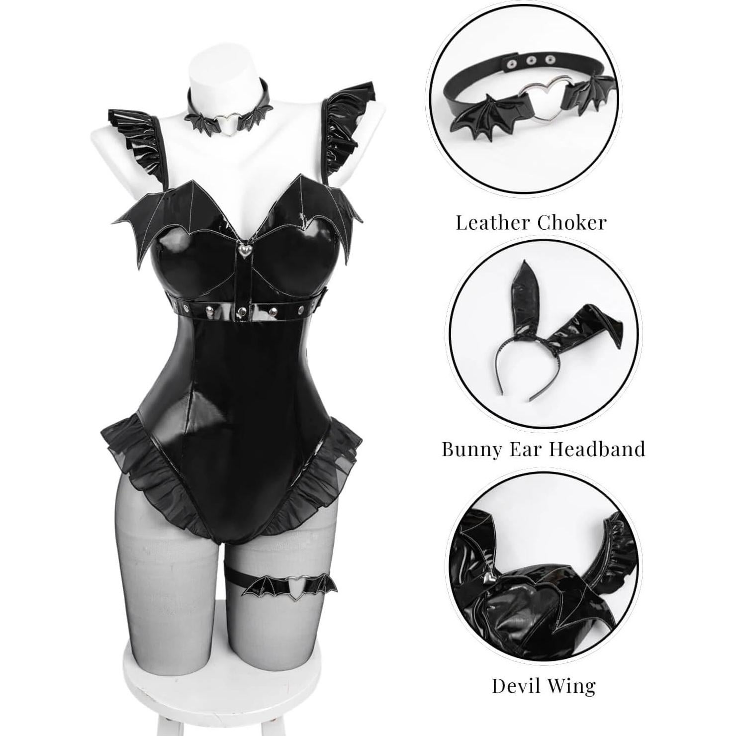 Disfraz de Conejita Sexy para Mujeres Nuoqi - Halloween