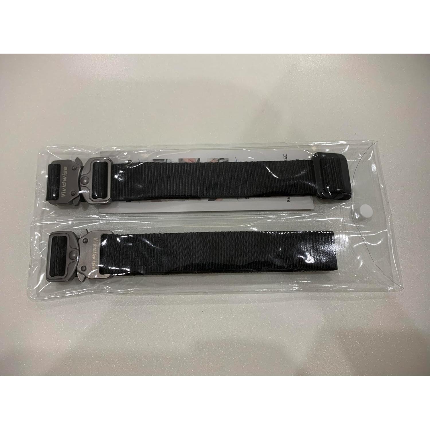 Correas de Equipaje Vividwise 1" Ajustables con Hebilla Metal