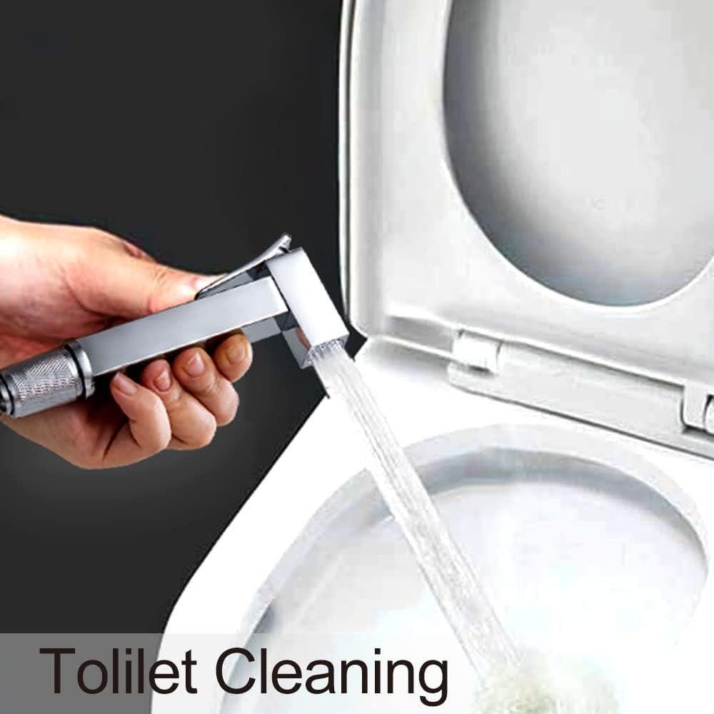 Pulverizador de Bidet AZOS de Mano con Agua Caliente y Fría