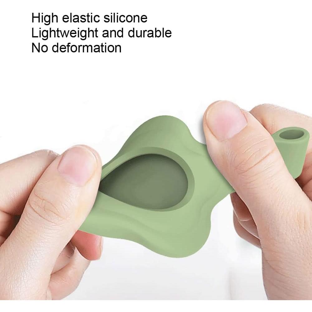 Paquete de 4 fundas de silicona Alsukeay para AirTag