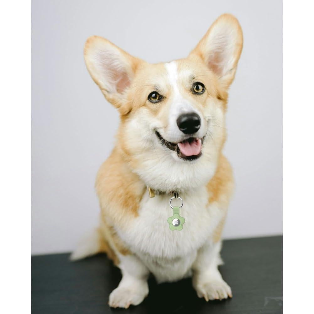 Paquete de 4 fundas de silicona Alsukeay para AirTag