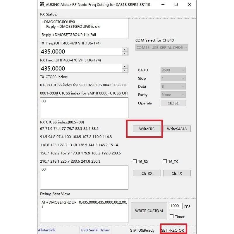 Interfaz de Radio Ham Allstar SA818 GOOZEEZOO para Raspberry Pi