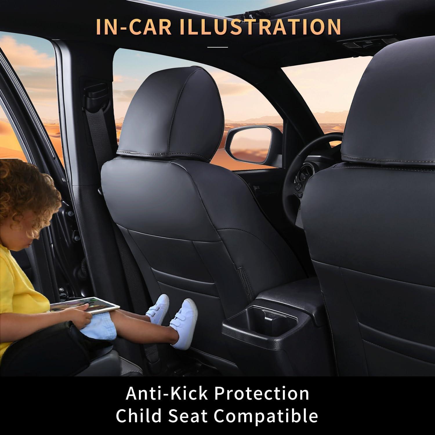 Cubiertas de Asiento GOLYWIN para Toyota Tacoma 2016-2023 - Impermeables