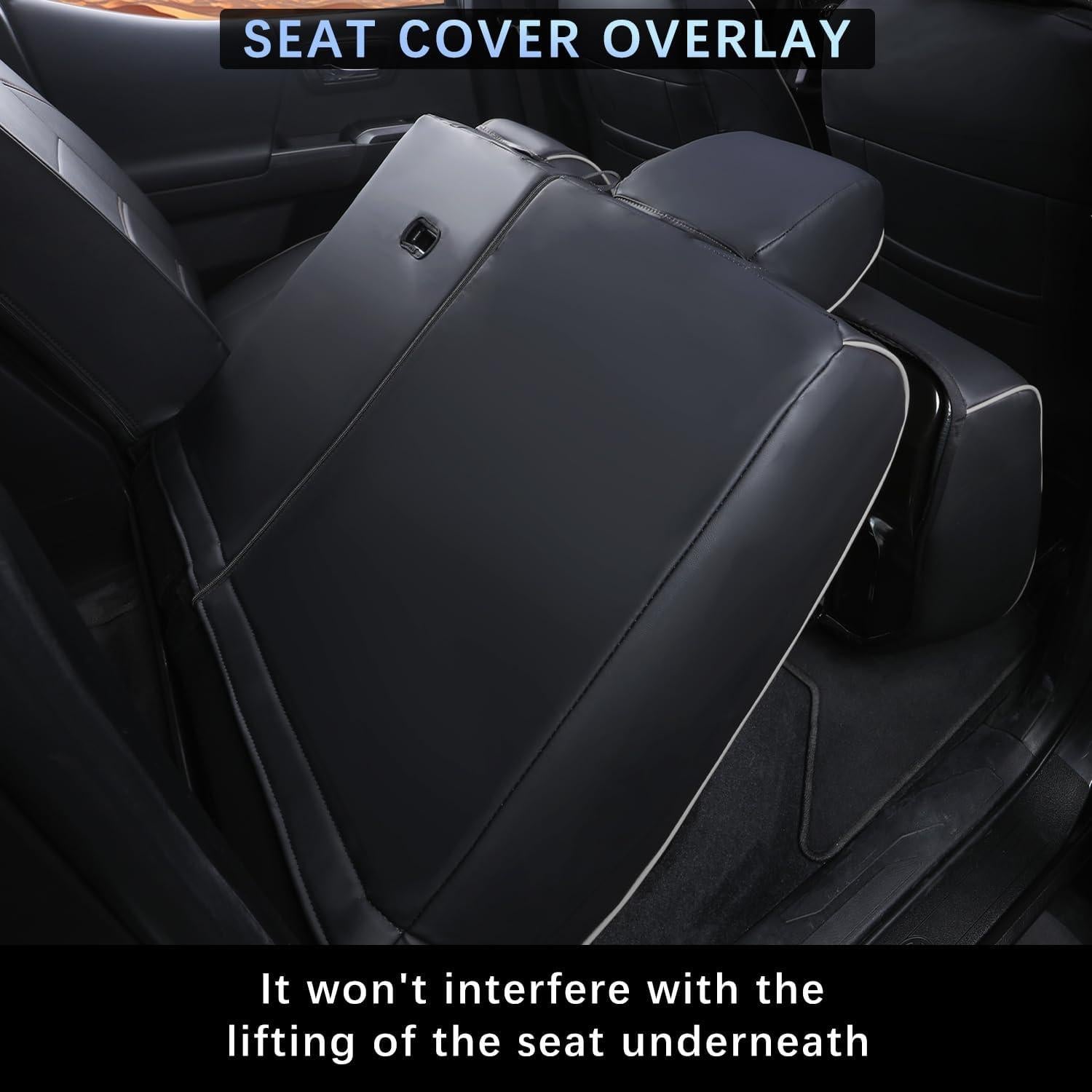 Cubiertas de Asiento GOLYWIN para Toyota Tacoma 2016-2023 - Impermeables