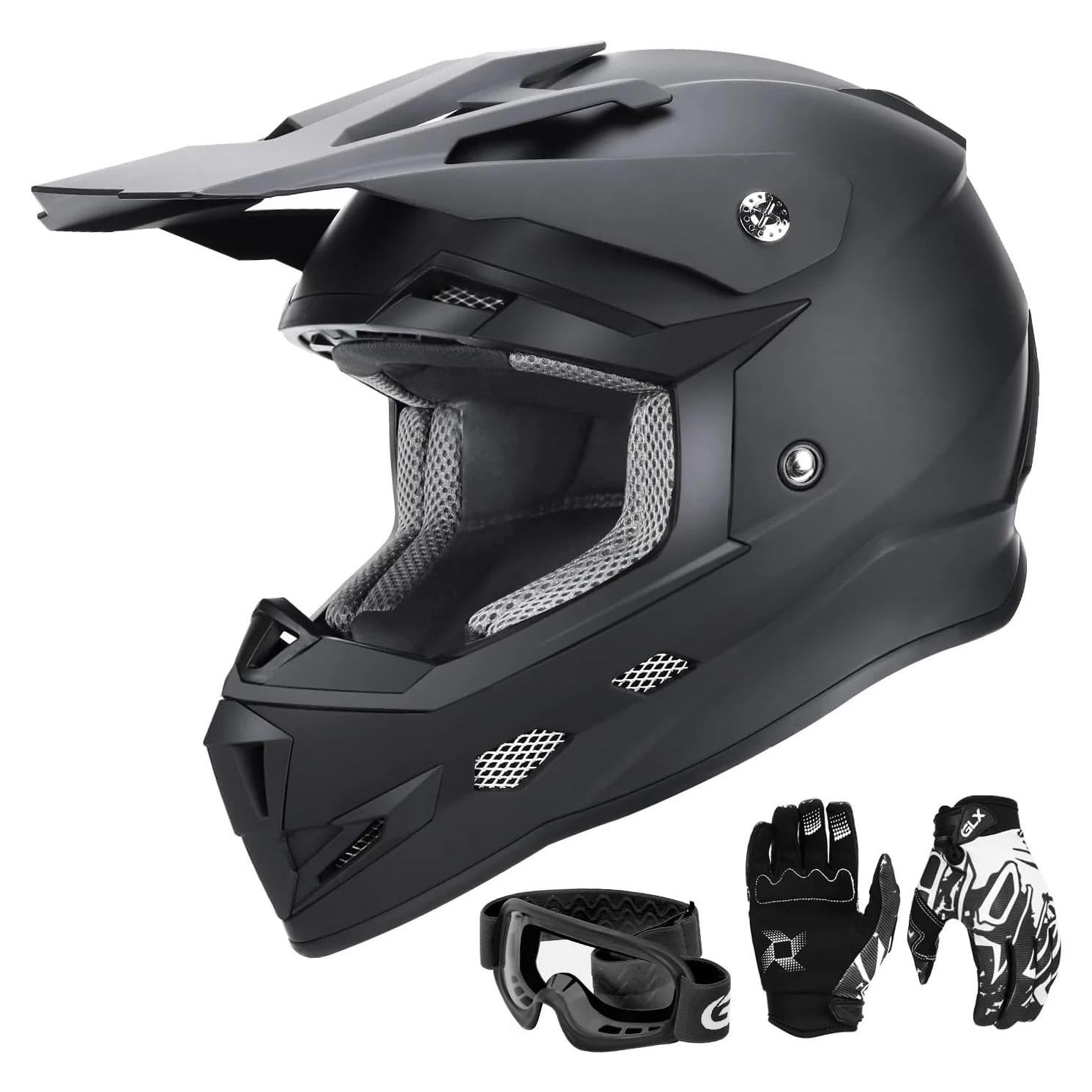 Casco GLX GX623 para ATV/Moto de Tierra - Camo Pequeño