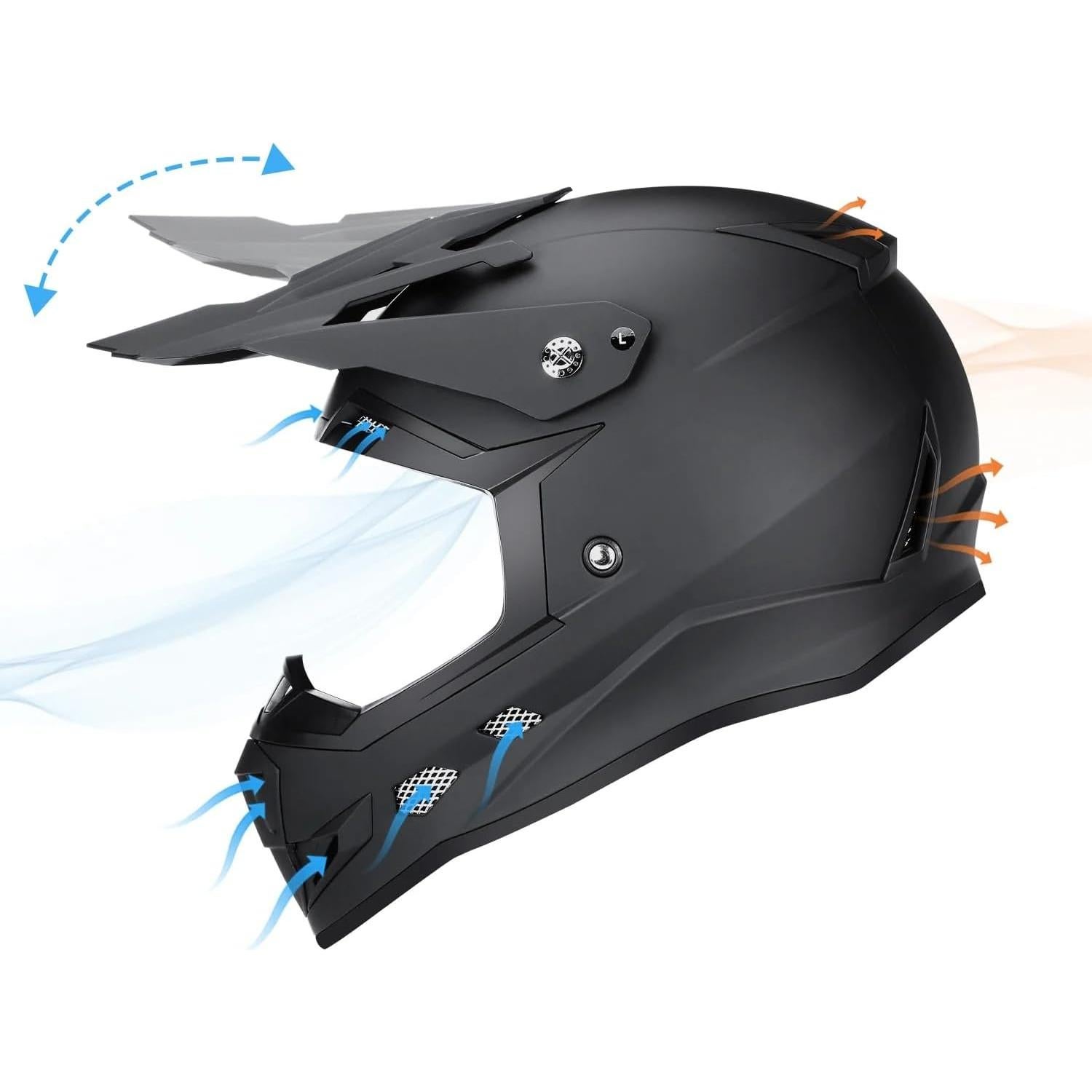 Casco GLX GX623 para ATV/Moto de Tierra - Camo Pequeño